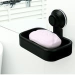 sink sponge tray drainer Suction Cup Soap Rack Stainless Soap Holder Wall Soap