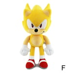 30 cm Sonic The Hedgehog Shadow Amy Rose Knuckle Tail Plyschleksak C W F One size