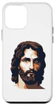 Coque pour iPhone 12 mini Jésus est le Fils de Dieu. Chrétien, Évangile, Foi, Religieux