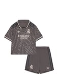 Real Madrid 3 Mini Tops T-shirts Football Shirts Grey Adidas Performance