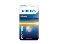 Philips Knapcellebatteri Lithium Cr1620 1-Pak