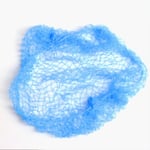 BLUE STRETCHY HAIR MESH NET Catering Food Hygiene Salon Factory Restaurant Cover