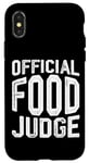 iPhone X/XS Official Food Judge -- Case