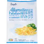 Allumettes Frites Pour Friteuse Simpl - Le Paquet De 2,5kg