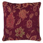 Paoletti Zurich C/Case 55X55 Burgundy, Polyester, Burgund, 55x55cm