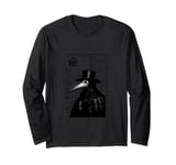 The Plague Doctor Bill of Mortality Long Sleeve T-Shirt