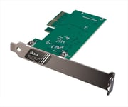 Akasa Ak-Pccu3-08, Usb Type-C, Pcie, Låg Profil, Pcie 3.0, Sata 15-Pin, Pc