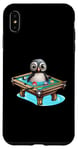 iPhone XS Max Billiards Penguin Hustler Pool Snooker Playing Pool Games Case