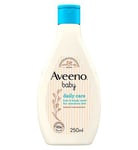 AVEENO Baby Daily Care Hair and Body Wash, 250ml