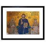 Wee Blue Coo PHOTO MURAL HAGIA SOPHIA ISTANBUL ORTHODOX JESUS CHRIST FRAMED PRINT F97X5349