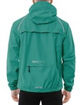 BALEAF Veste de cyclisme pour homme - Imperméable et respirante - Veste de randonnée - Coupe-vent - Veste légère - Veste de pluie - Veste de cyclisme, vert, XXL