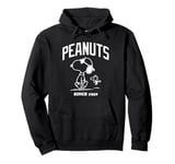 Peanuts Snoopy And Woodstock Outline Pullover Hoodie