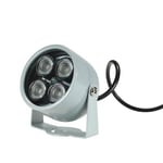 2st High Power LED IR Array Illuminator IR-lampa för CCTV-säkerhetskamera Silver