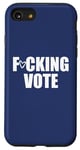 Coque pour iPhone SE (2020) / 7 / 8 F-CKING VOTE putain v-o-t-e 2020 Election Jurant Meme