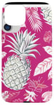 Coque pour iPhone 15 Plus Festive Tropical Ananas Coque de téléphone Motif Noël