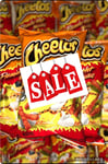 2x Cheetos Crunchy Flamin Hot LARGE 8oz/226g Bags American Import Cheese Snack