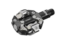 LOOK Cycle - X-TRACK MTB Pedals - Standard SPD Mechanism Compatible - Aluminium Body - Double-Sealed Chromoly+ Axle - Robust and Fluid Bike Pedals