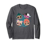 L.O.L. Surprise! Dawn Baby Next Door Sunny Luau Wave Design Long Sleeve T-Shirt