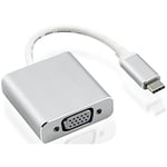 Nilox USB Type-C – VGA M/F USB Type-C VGA Argent – Adaptateur pour câble (USB Type-C, VGA, Mâle/Femelle, Argent)