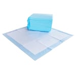 Amazon Basics Leakproof, 5-Layer, Scented Dog Pee Pads for Potty Training, 55.9 x 55.9 cm, Pack of 1, Regular (50 Count), Blue