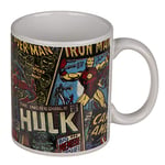 Mug, Marvel Retro, pour 325 ml, H: 10 cm, en céramique