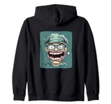 Funny looking Dentist Costume for Man and Woman Zip Hoodie