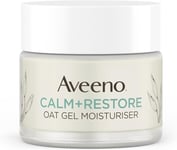 Aveeno Face Calm+Restore Oat Face Gel Moisturiser for Sensitive Skin 50ml