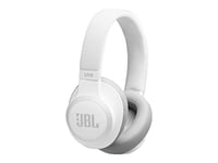 JBL Live 650BT casque et micro Binaural Bandeau Blanc - Casques et micros (Sans fil, Bandeau, Binaural, 16 - 20000 Hz, 32 Ohm, Blanc)