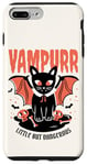 iPhone 7 Plus/8 Plus Vampurr Little But Dangerous Cat Cute Vampire Design Case