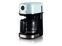 Ariete 1396/01, Droppande Kaffebryggare, 1,5 L, Malat Kaffe, 900 W, Vit