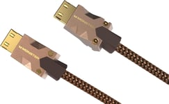 Câble HDMI Monster 1.5M - Résolution 4K - Vidéo HDR10+ - 25 GBPS - Vitesse Éclair - Triple Blindage - Garanti à Vie - Neuf