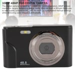 1080P Digital Camera Anti Shake Digital Point And Shoot Camera ABS 2.4 Inch IPS