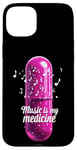 Coque pour iPhone 15 Plus Music is my Medicine for Music Lovers for a Music Lover