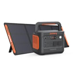 Jackery Explorer 1000 v2 Générateur Électrique Portable avec 200W Panneau Solaire, 1070Wh Batterie LFP, 1500W CA/100W USB-C Sortie, Charge Complète Rapide 1H via APP pour Plein Air,Camping-car,Urgence