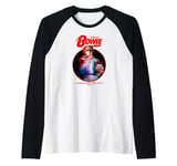 David Bowie Diamond Dogs 1974 Tour Photo by Terry O'Neill Raglan Baseball Tee