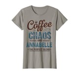 Annabelle Personalized Cute Coffee Girls Annabelle Name T-Shirt