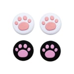 4 kpl Cat Paw Thumb Stick Grip Cap Cover PS3 / PS4 / PS5 / Xbox One / Xbox 360 -ohjaimen peliohjaimen ohjaussauvakotelon tarvikkeet