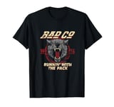 Bad Company Runnin' With the Pack Wolf Head 1976 T-Shirt