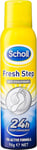 Scholl Fresh Step Shoe Spray, 96g Anti Odour Shoe Spray, Up To 24 Hour Freshness