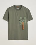 Parajumpers Mojave Pocket Crew Neck T-Shirt Thyme Green