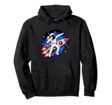 Astronaut Dabbing rocket in Space Galaxy Adventure Tee Pullover Hoodie