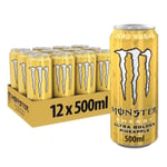 12 x MONSTER ENERGY ULTRA GOLDEN PINEAPPLE 500ml