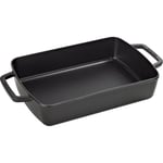 Staub La Cocotte Form Svart 30x20 cm 3,15 l