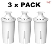 3 x Universal fits BRITA Classic Water Refill Replace Filter Cartridge