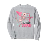 Not Today Cupid Funny Anti-Valentine Sweatshirt