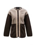 Peak Performance Women Heavy Pile Oversized Cardigan Avid Beige Cliff Edge - 1st. kvar  - Alpingaraget