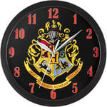 Harry Potter Kids Black Frame Wall Clock HP3049 25CM