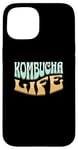 iPhone 15 Retro Kombucha Tea Drink Case