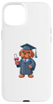 Coque pour iPhone 15 Plus Dogue De Bordeaux Diplôme Chien Funny School