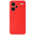 Avizar Case for Redmi Note 13 Pro Plus Semi-rigid Soft Touch, Red